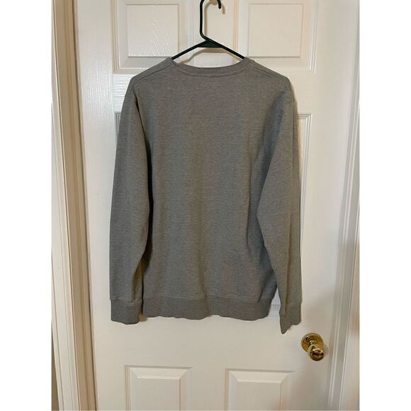 Karl Lagerfeld Men’s Paris French Terry Circle Logo Pullover Sweatshirt Sz L - Picture 5 of 5